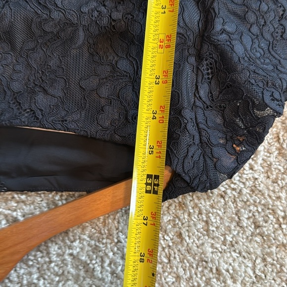 DVF Diane Von Furstenberg Ainsley Lace Sheath Dress Black - Picture 12 of 15